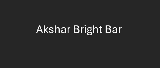 Akshar Bright Bar